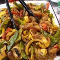 Green Thai Chicken Stir Fry